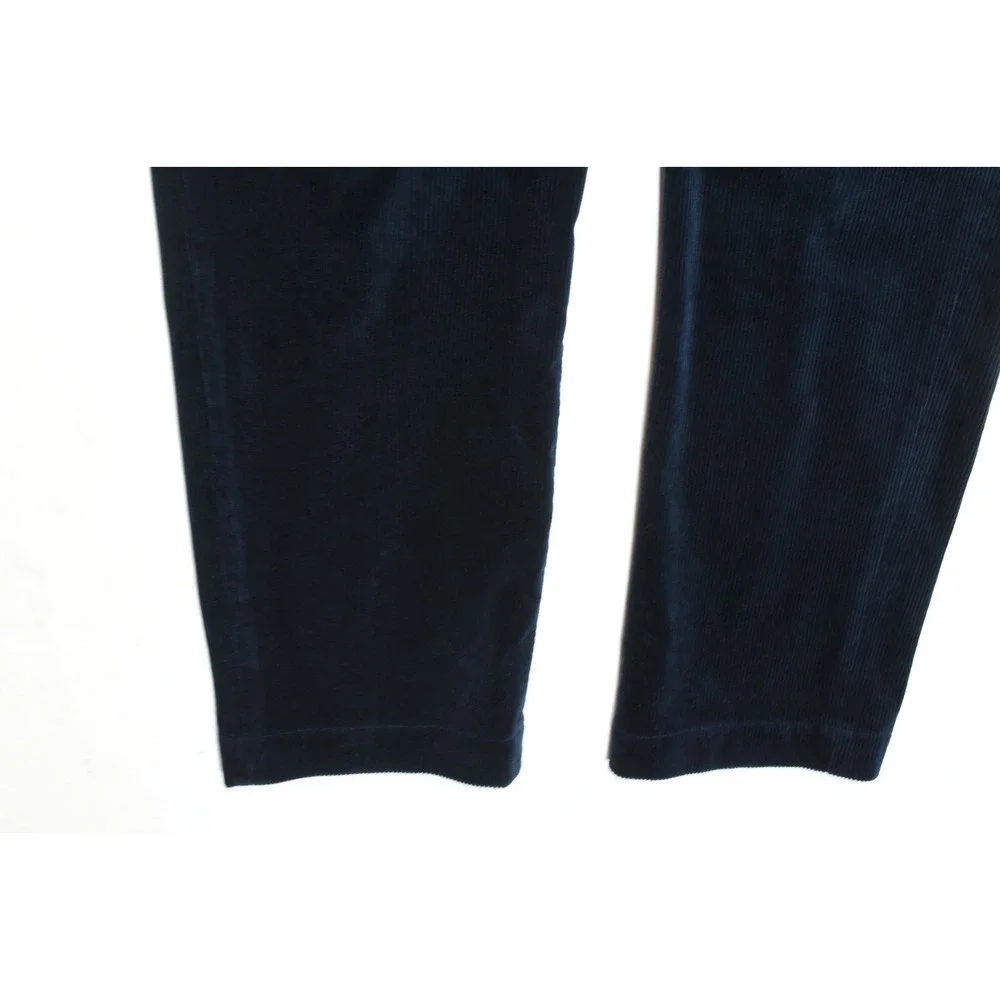 Polo Ralph Lauren Corduroy Pants Mens 38x30 Blue Straight Leg Cotton Stretch